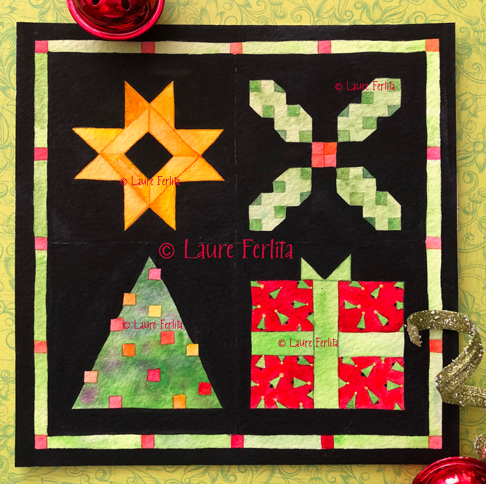 Zoom Class: Christmas Sampler Quilt Square